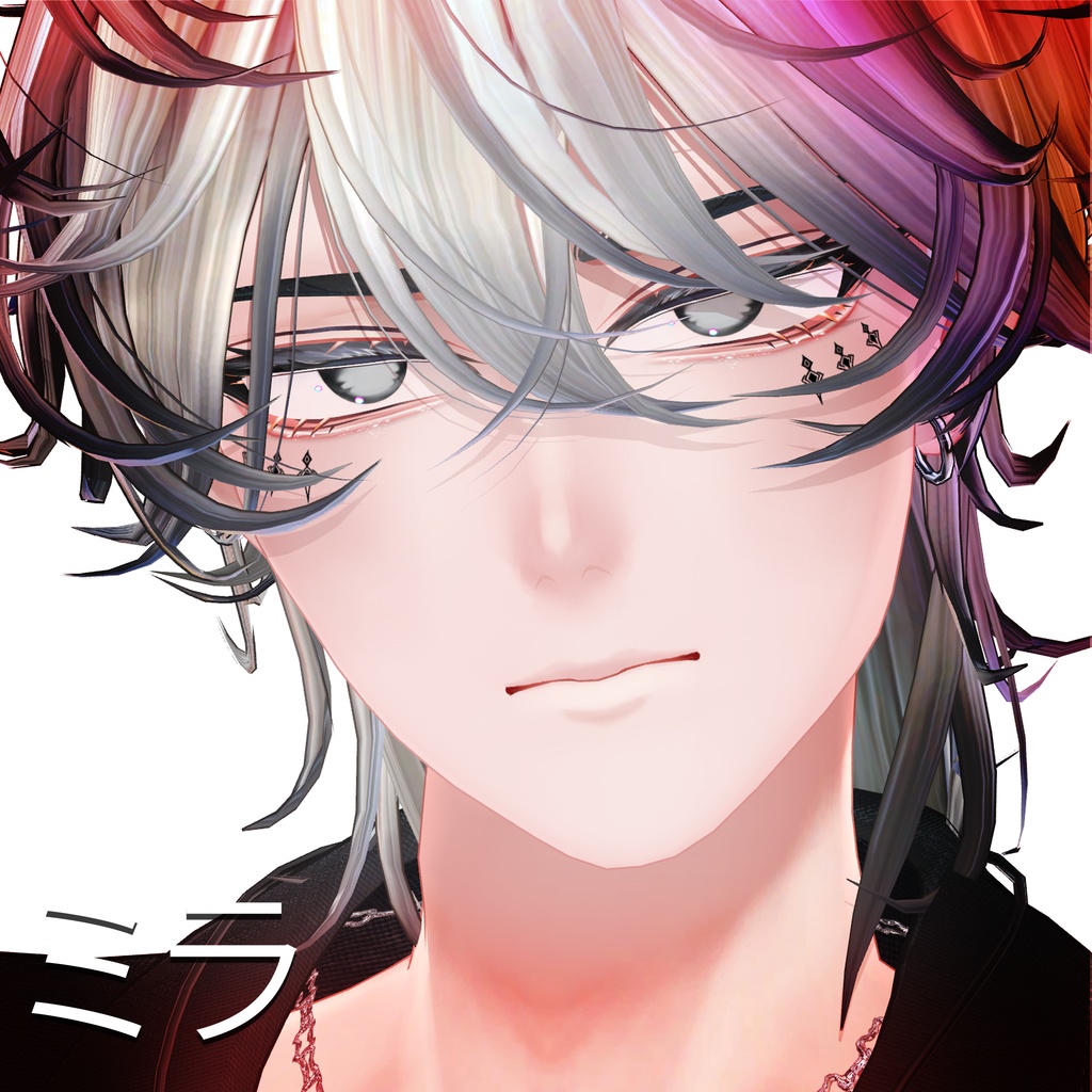 『Makeup, Eye texture, Face Blendshape』 『Hanka-斑霞』