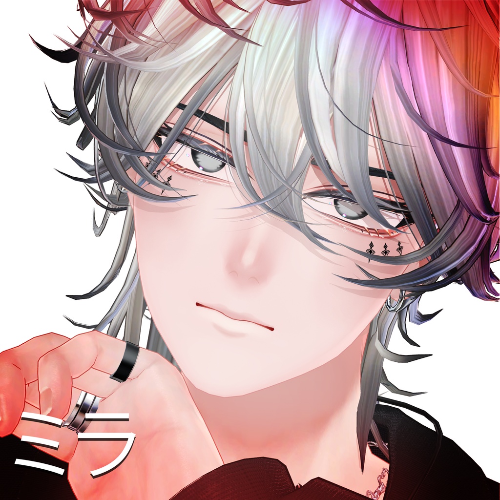 『Makeup, Eye texture, Face Blendshape』 『Hanka-斑霞』