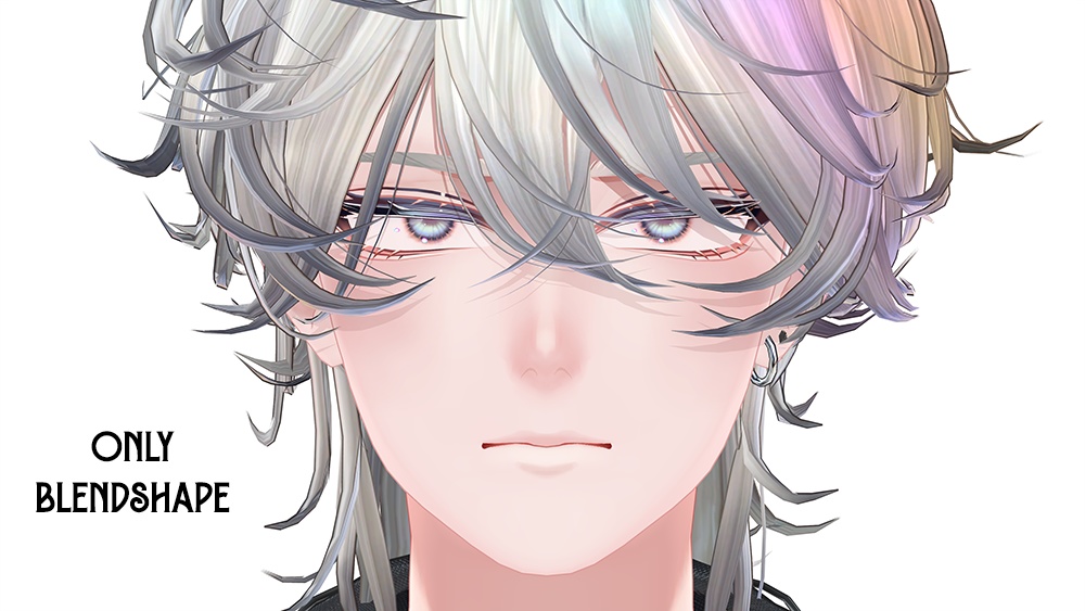 『Makeup, Eye texture, Face Blendshape』 『Hanka-斑霞』