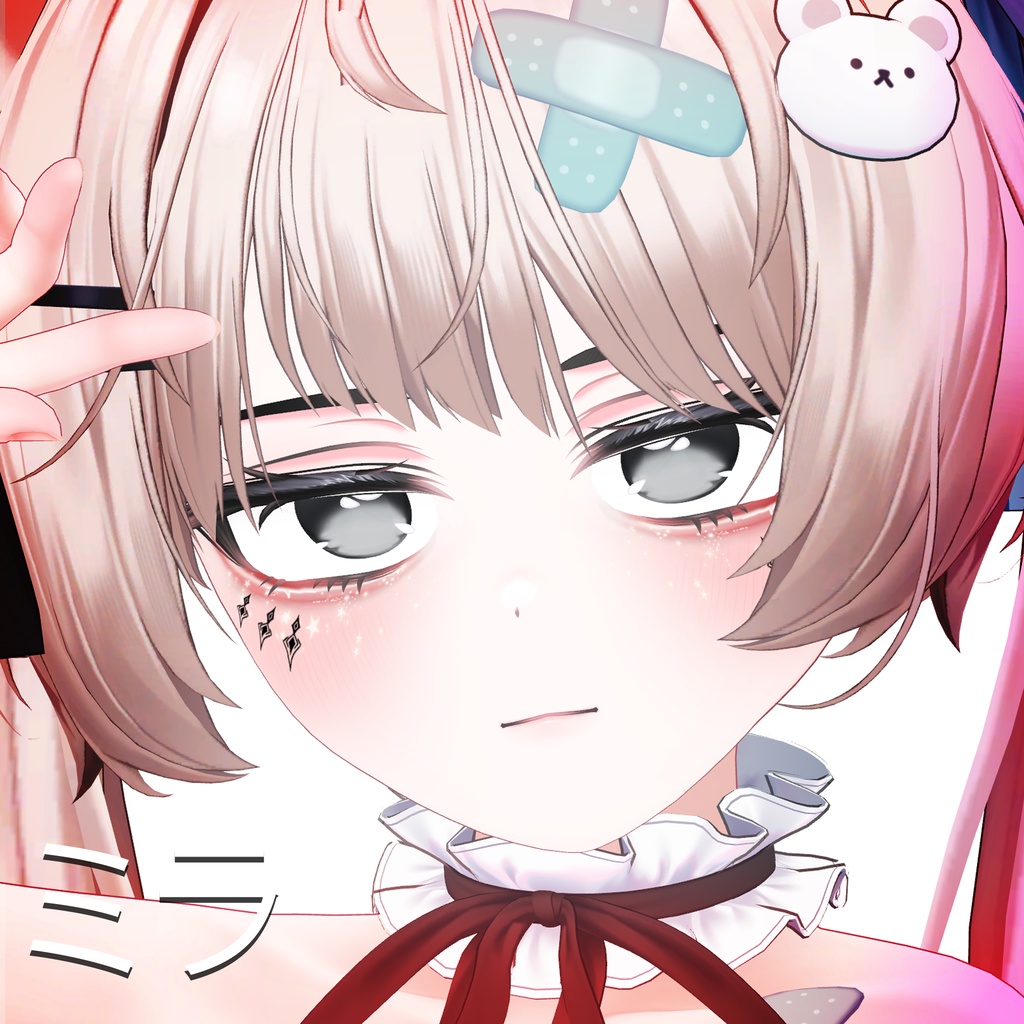 『Makeup, Eye texture, Freckles, Face Blendshape』 『Milfy-ミルフィ』