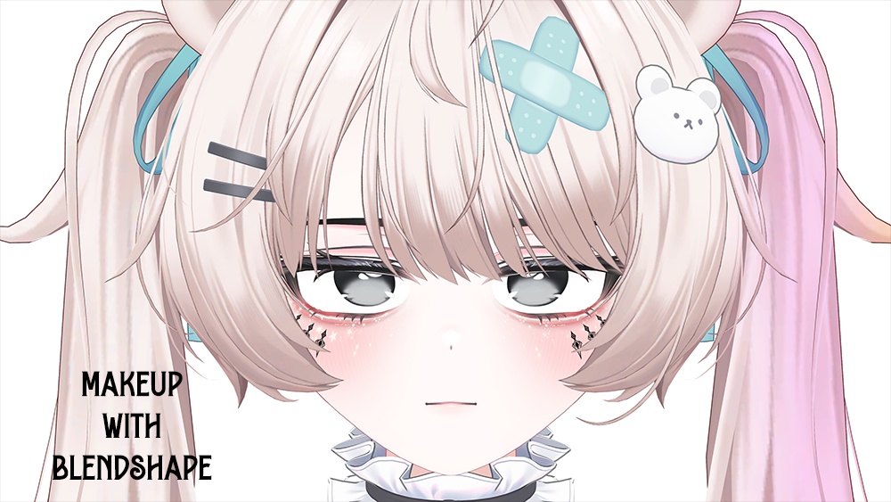『Makeup, Eye texture, Freckles, Face Blendshape』 『Milfy-ミルフィ』