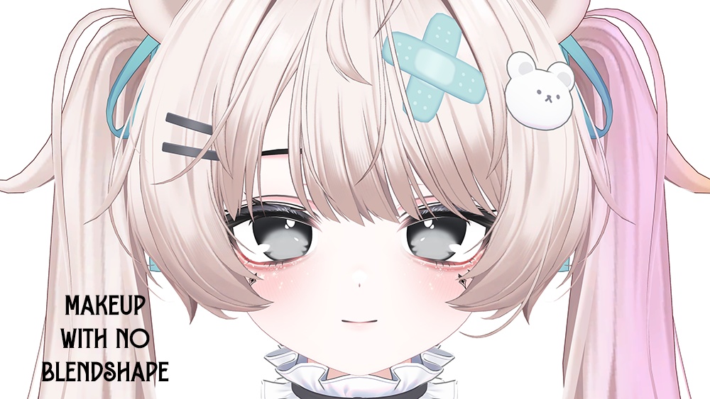 『Makeup, Eye texture, Freckles, Face Blendshape』 『Milfy-ミルフィ』