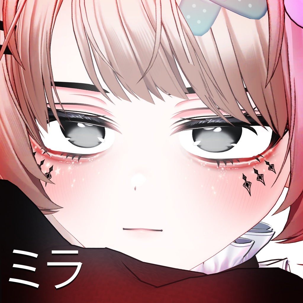 『Makeup, Eye texture, Freckles, Face Blendshape』 『Milfy-ミルフィ』