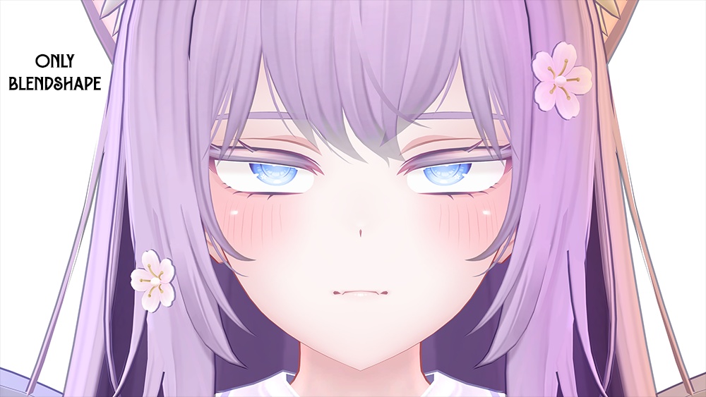 『Makeup, Eye texture, Freckles, Face Blendshape』 『Moe-萌』