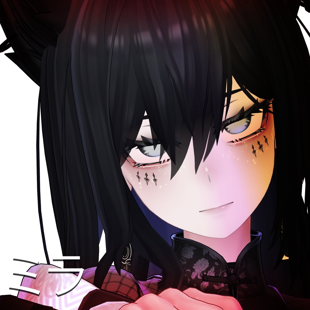 『Makeup, Eye texture, Freckles, Face Blendshape』 『Lasyusha-ラシューシャ』