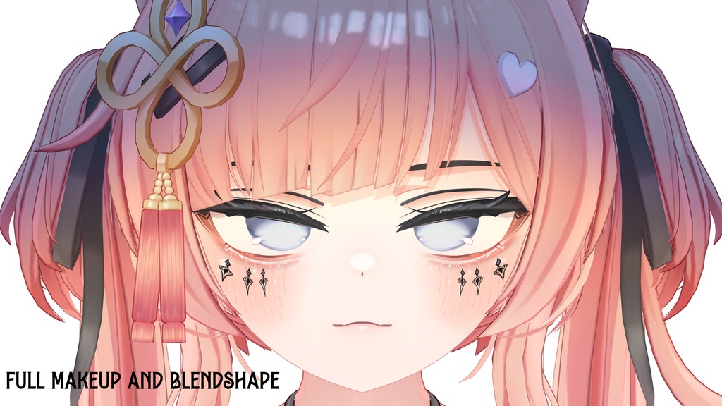 『Makeup, Eye texture, Freckles, Face Blendshape』 『Ichigo - イチゴ』