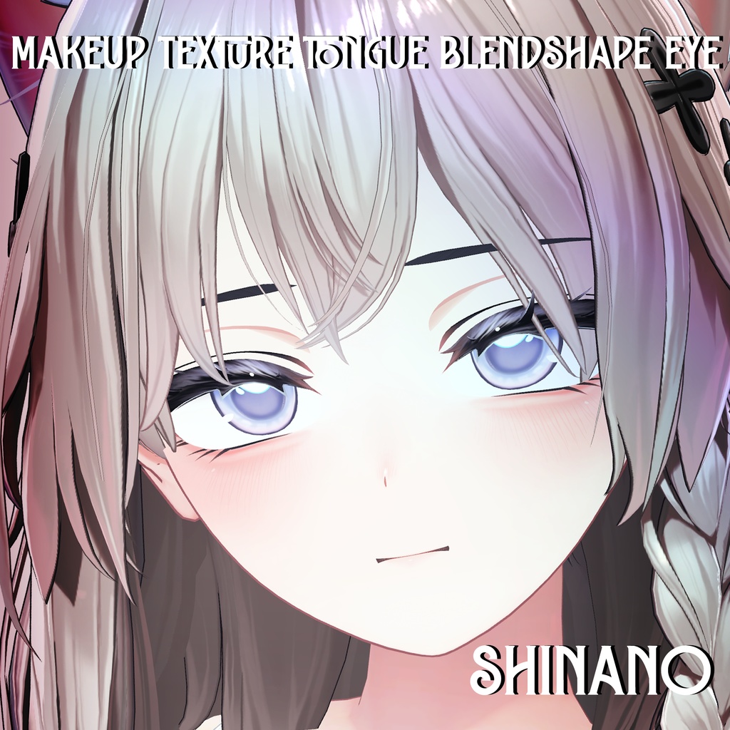 『Makeup, Eye texture, Tongue, Face Blendshape』 『Shinano - しなの』