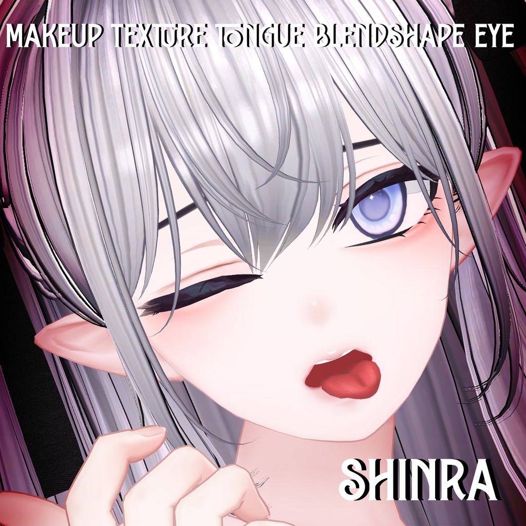 『Makeup, Eye texture, Tongue, Face Blendshape』 『Shinra-森羅』