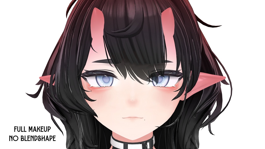 『Makeup, Eye texture, Tongue, Face Blendshape』 『Uruki-ウルキ』