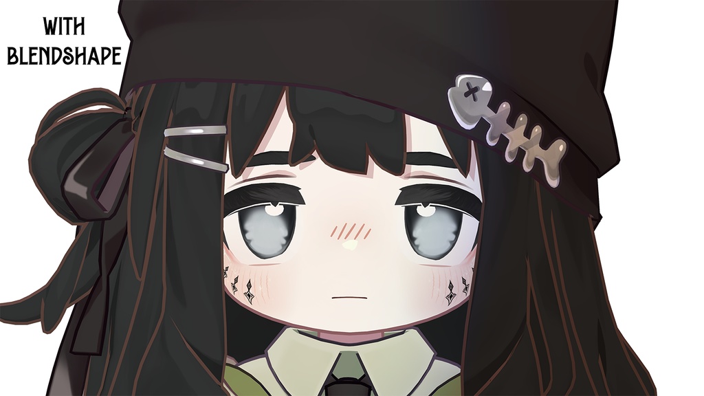 『Makeup, Eye texture, Freckles, Face Blendshape』 『Kipfel- キプフェル』