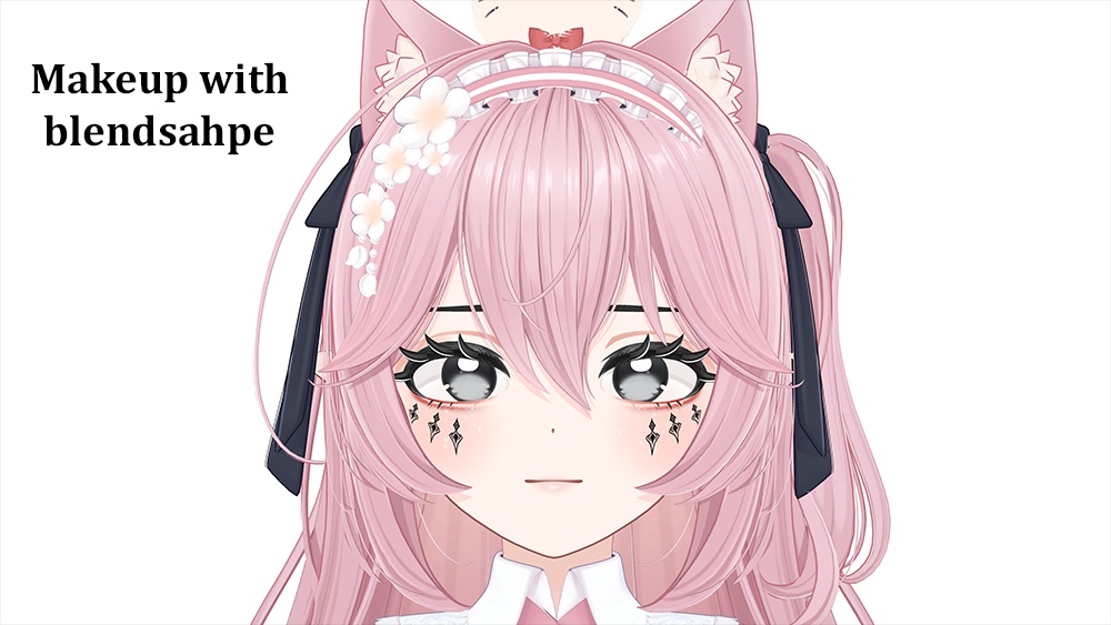 『Makeup, Eye texture, Freckles, Face Blendshape』 『Rinasciita』