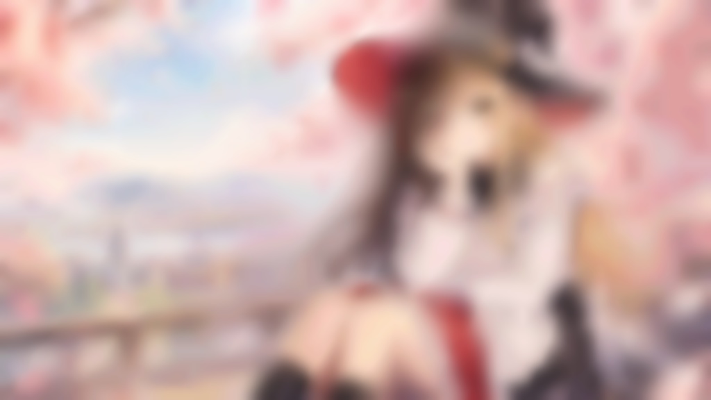 オリキャラPC壁紙【春夏秋冬】