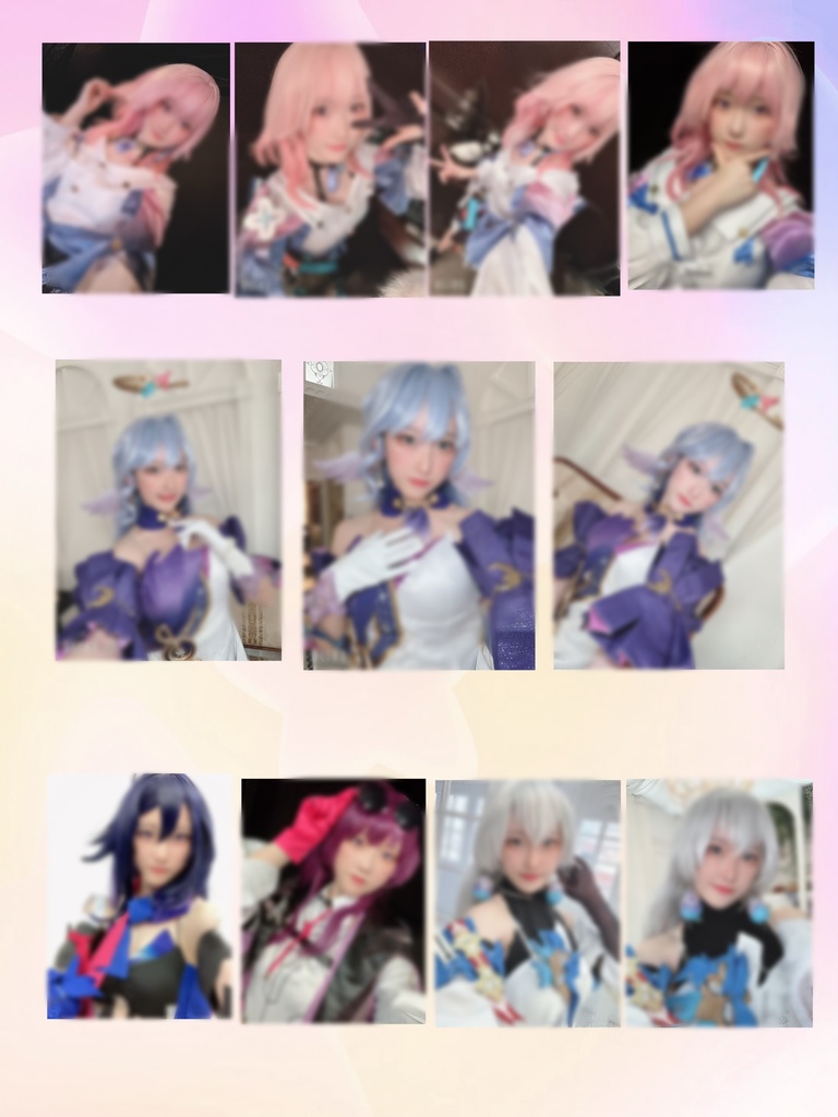 コスプレランダムチェキ（崩壊スターレイル）