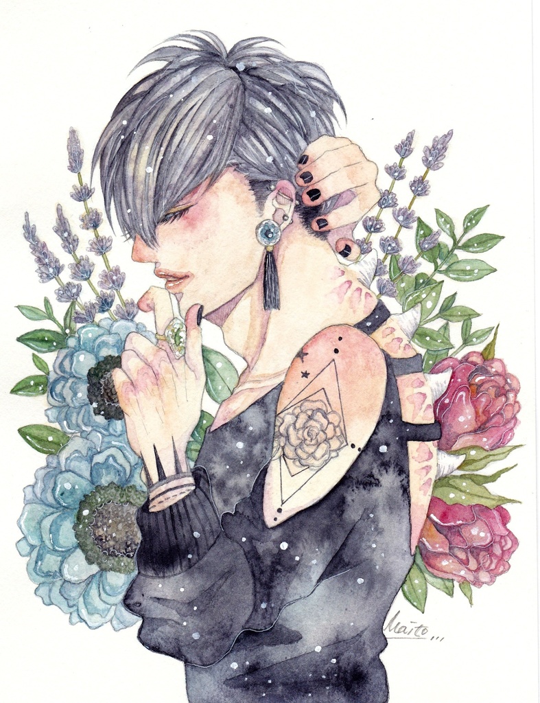 纏う(原画)