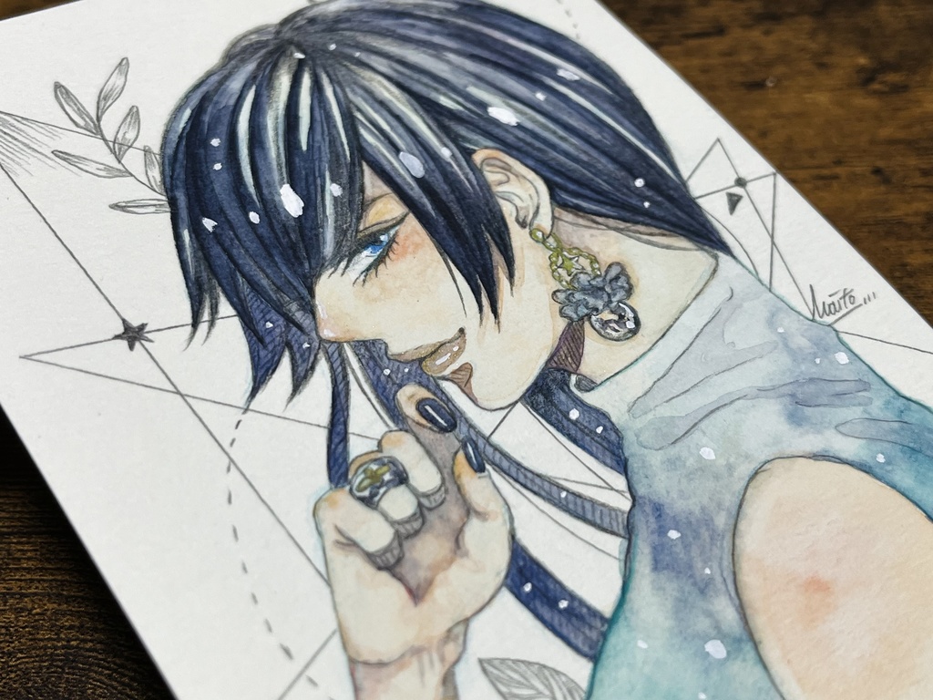 洗練された彩り