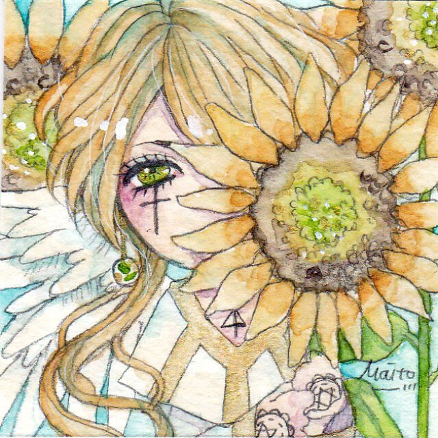 太陽の花婿(原画)