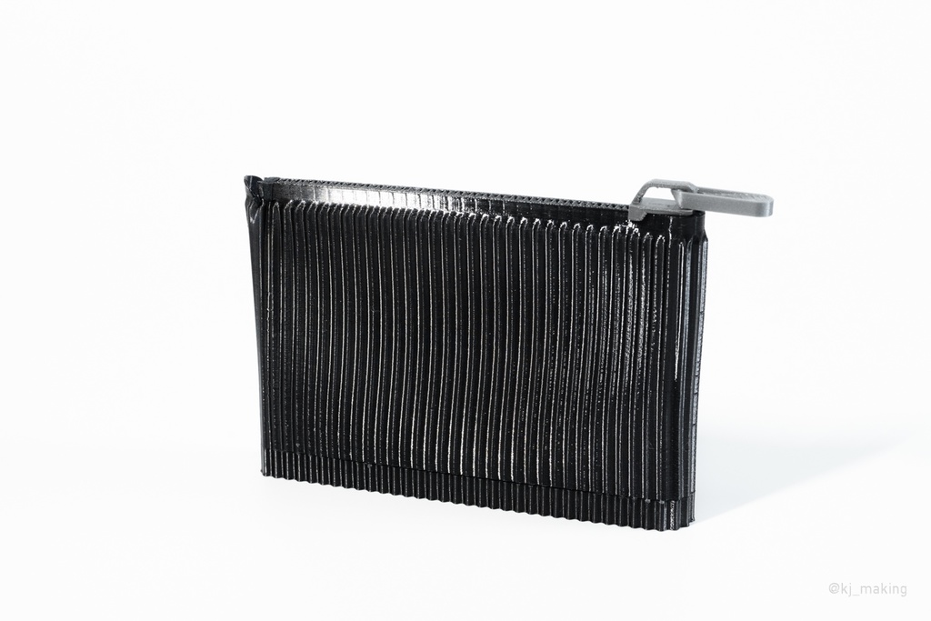 【外観良好品】3Dプリント製ポーチ(大)【原理試作モデル】