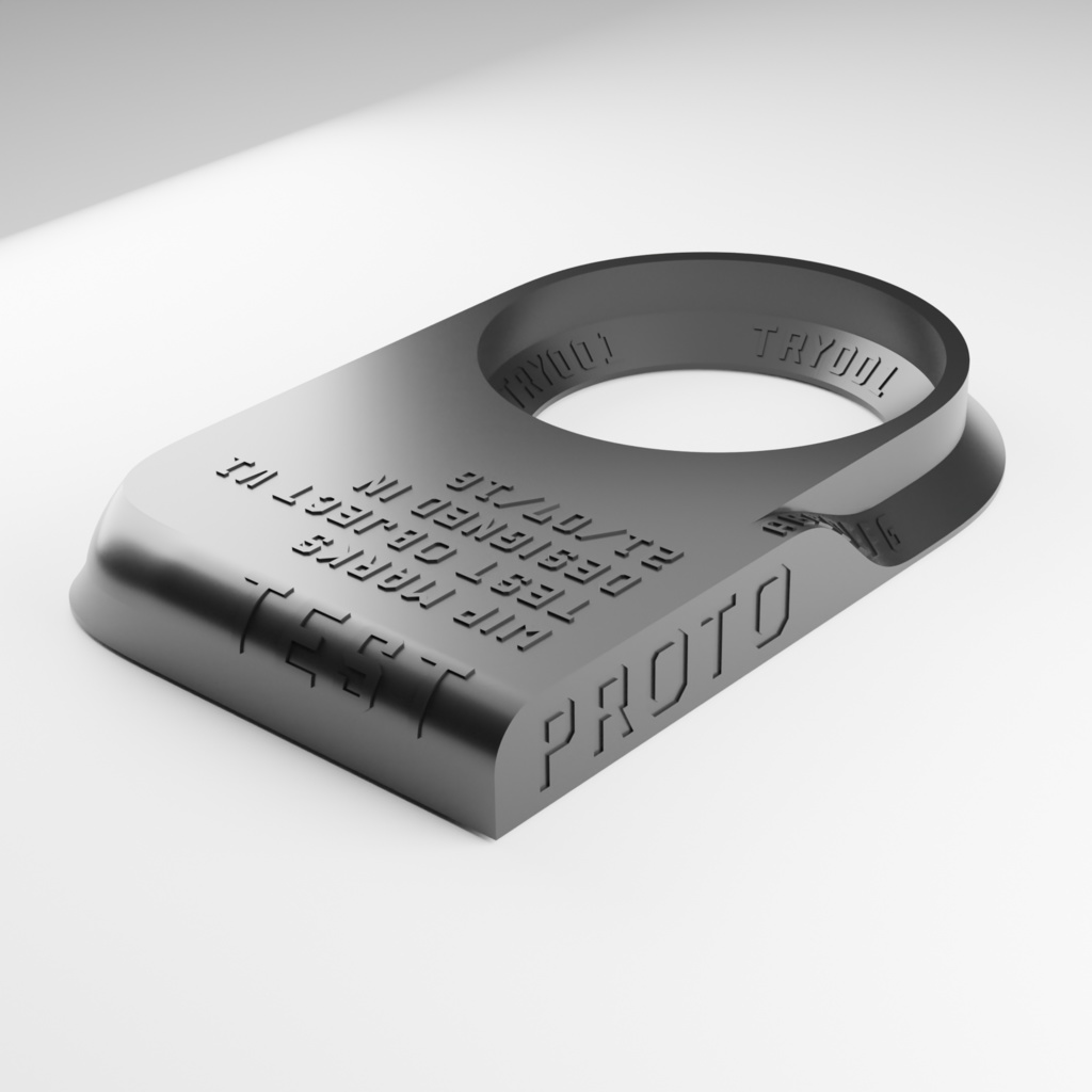 WIP MARKS | 試作品個体識別用フォント