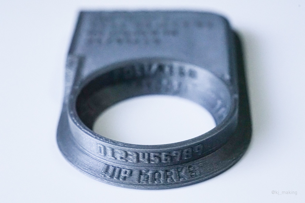 WIP MARKS | 試作品個体識別用フォント