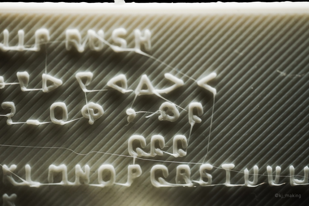 WIP MARKS | 試作品個体識別用フォント