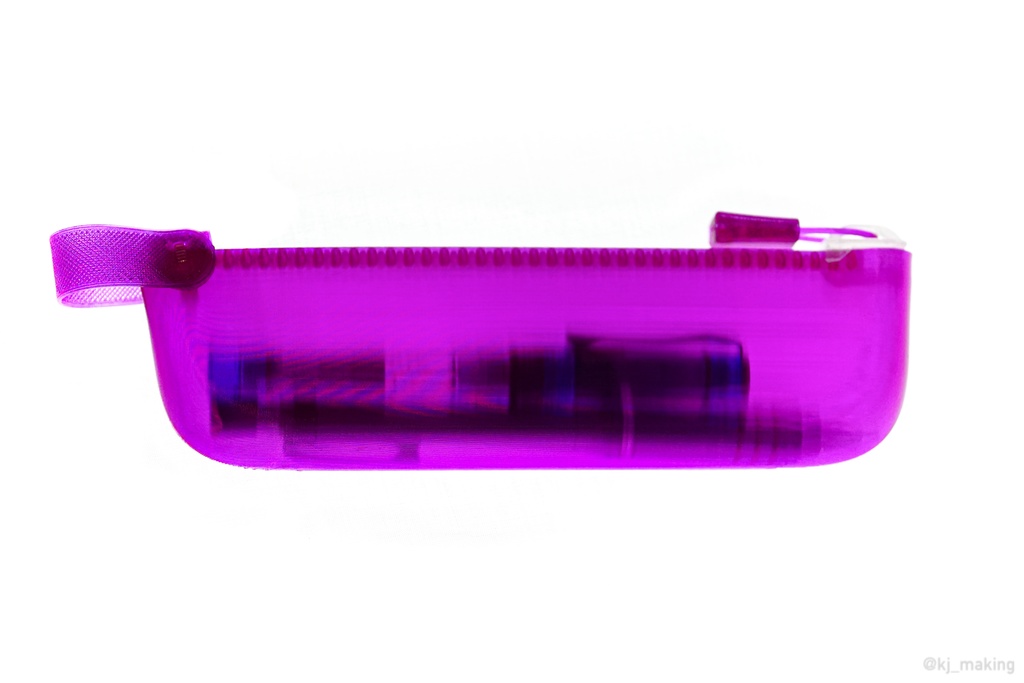 MINIMAL PEN CASE | Frosted line