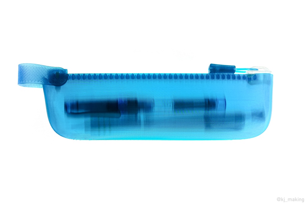 MINIMAL PEN CASE | Frosted line