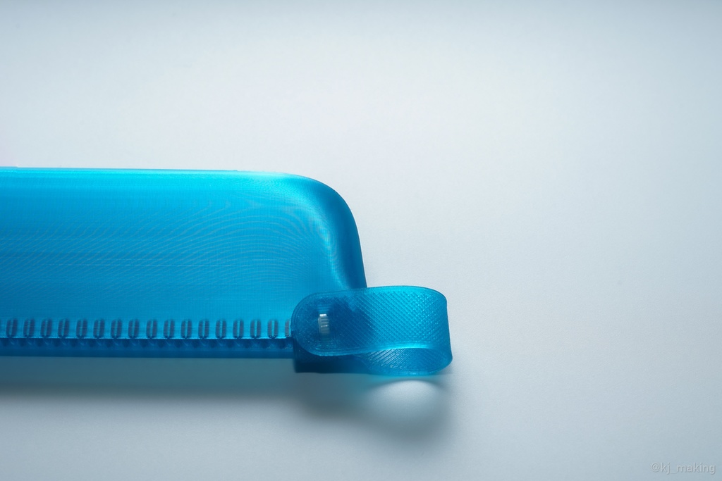 MINIMAL PEN CASE | Frosted line