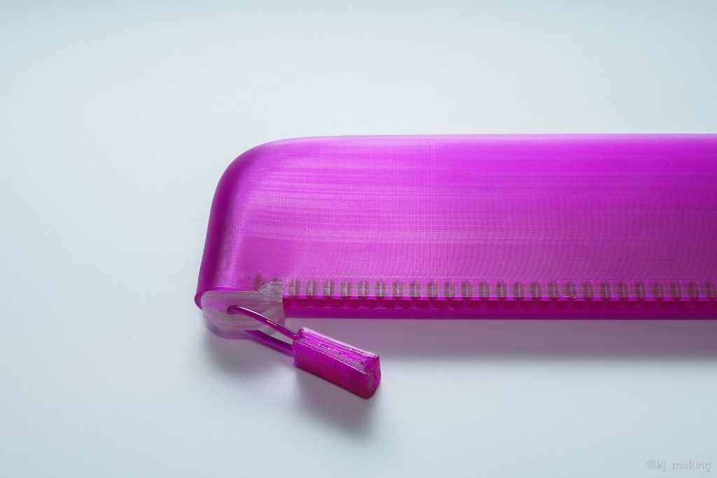 MINIMAL PEN CASE | Frosted line