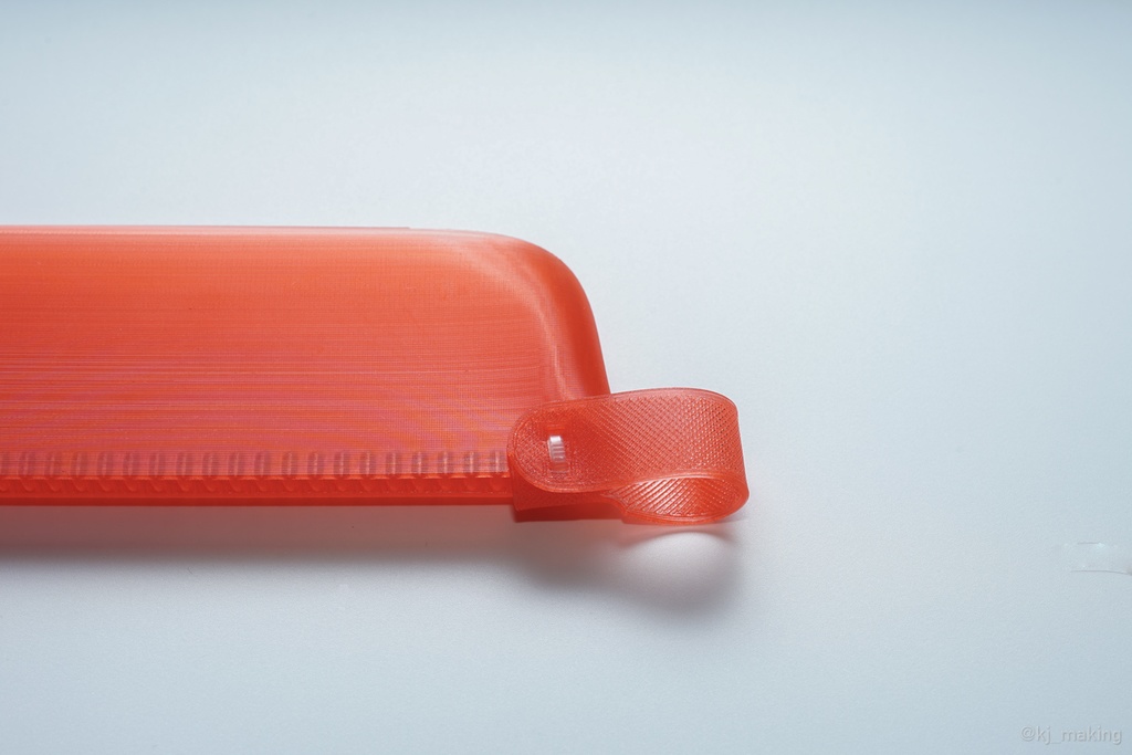 MINIMAL PEN CASE | Frosted line