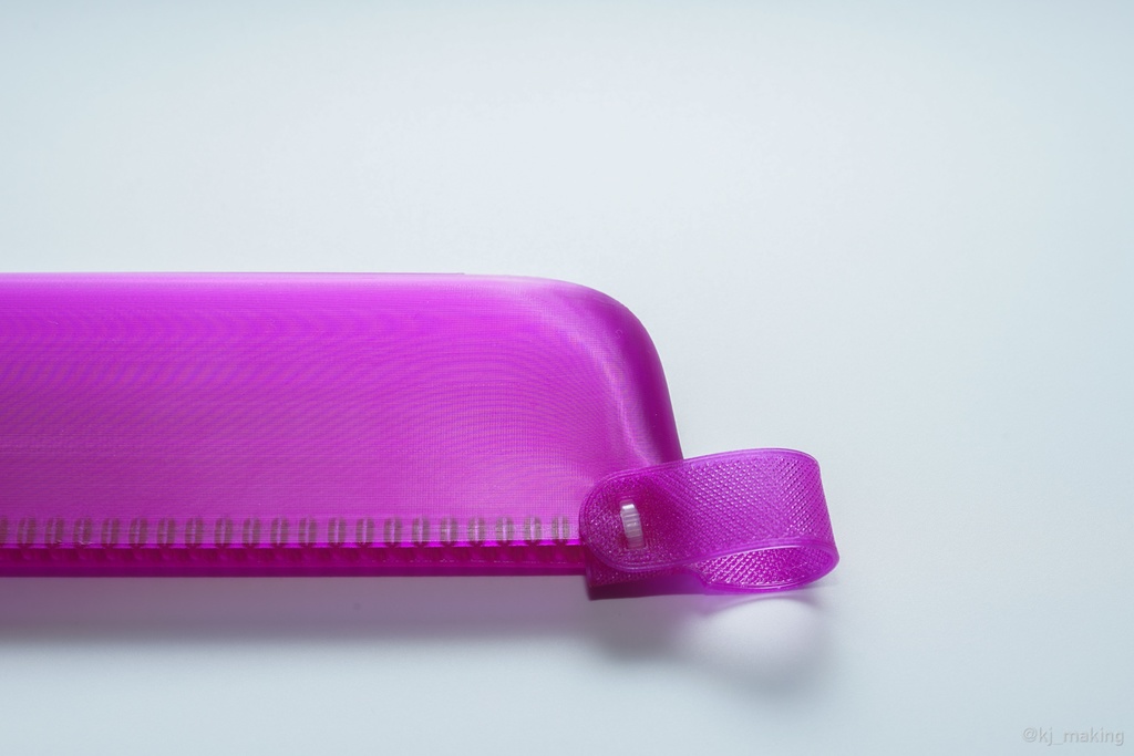 MINIMAL PEN CASE | Frosted line