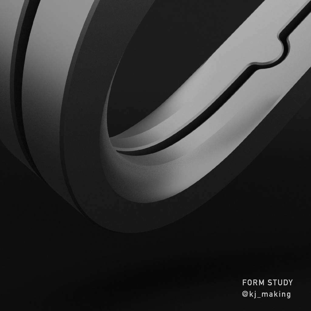 FORM STUDY No.7 keeeeeyring