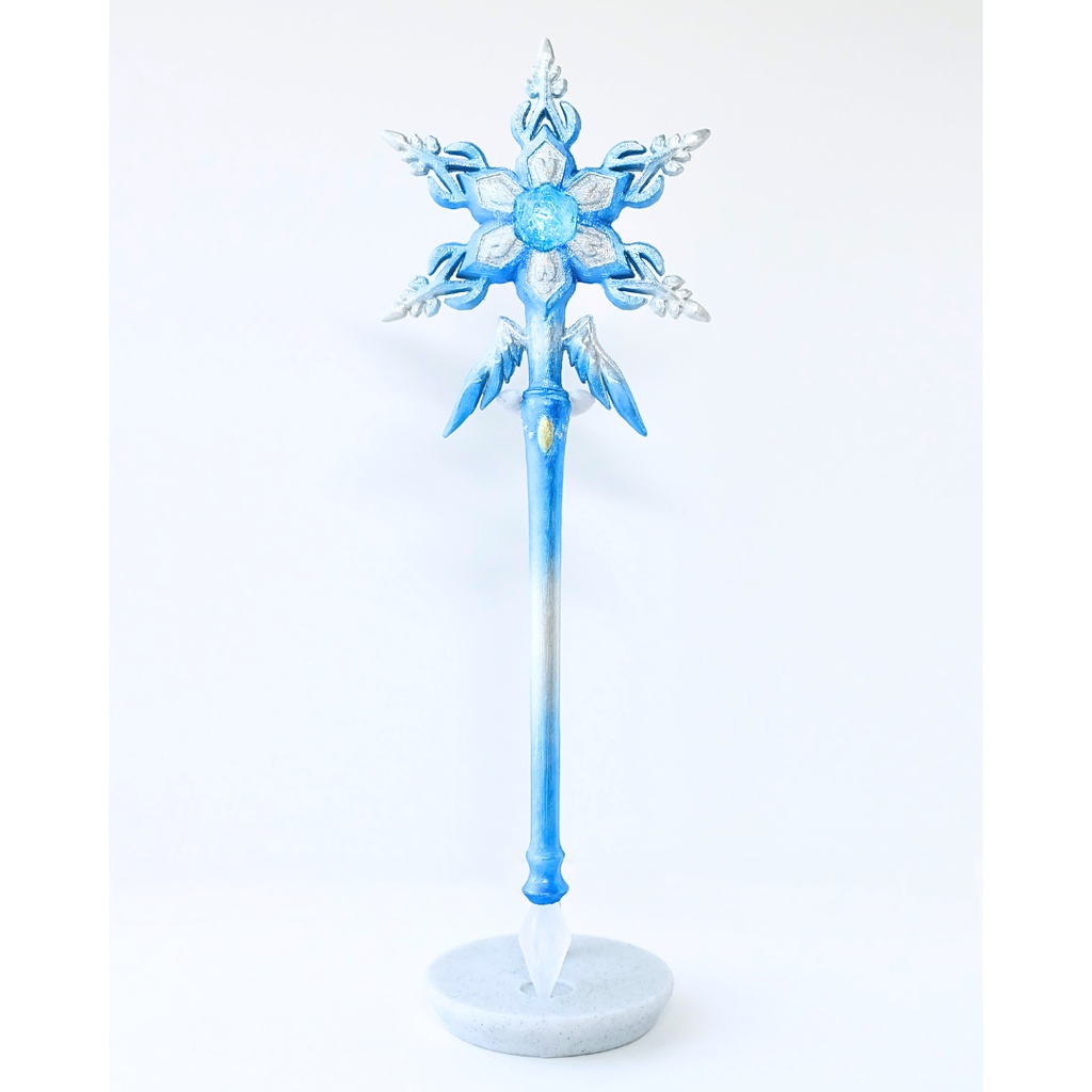 雪の女王🧊凍てつく氷の魔力感じる魔法の杖【氷の杖】