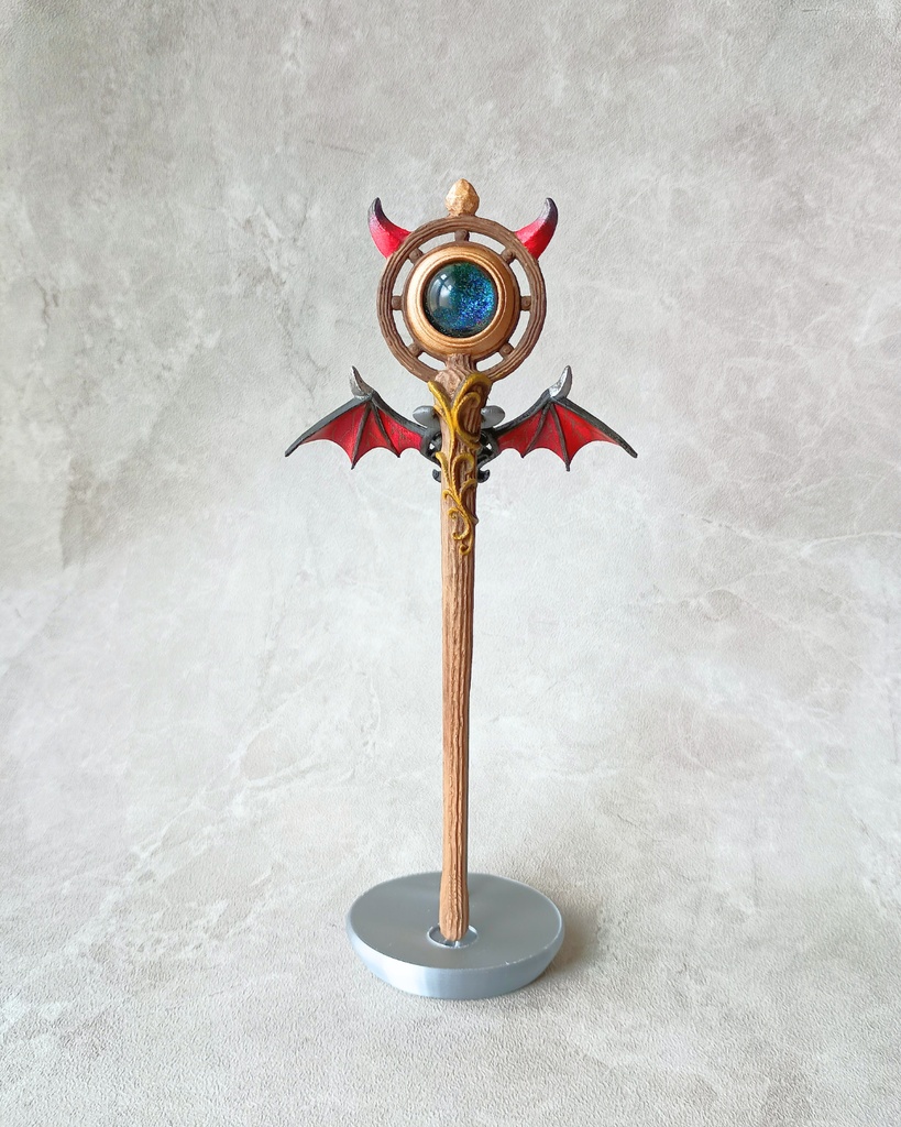 悪魔の羽🦇魔法の杖やペンを闇堕ちさせるスタンド【飛竜の羽スタンド】