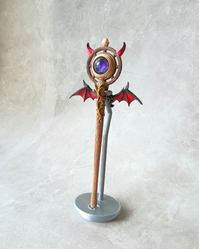 悪魔の羽🦇魔法の杖やペンを闇堕ちさせるスタンド【飛竜の羽スタンド】