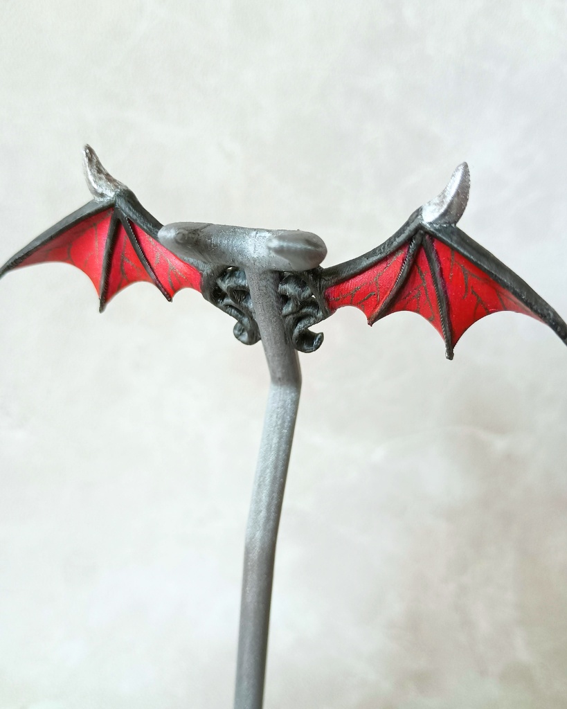 悪魔の羽🦇魔法の杖やペンを闇堕ちさせるスタンド【飛竜の羽スタンド】