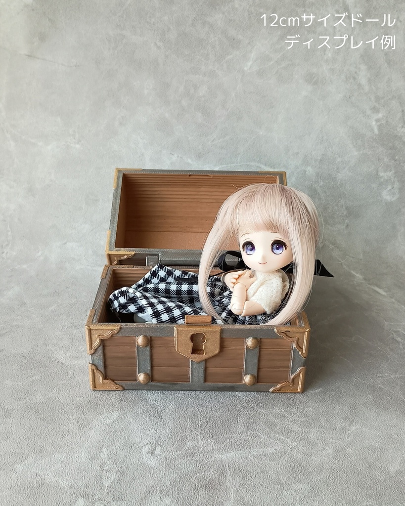 人類のあこがれ✨パカッ!と開くアンティークな宝箱