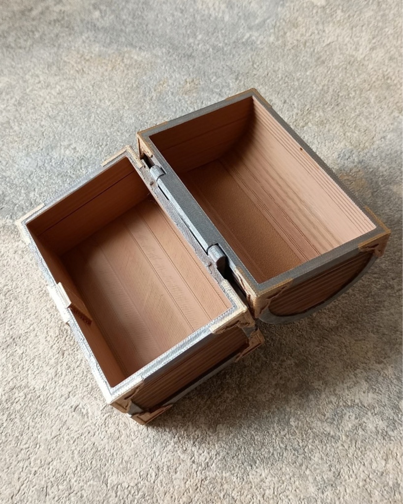 人類のあこがれ✨パカッ!と開くアンティークな宝箱