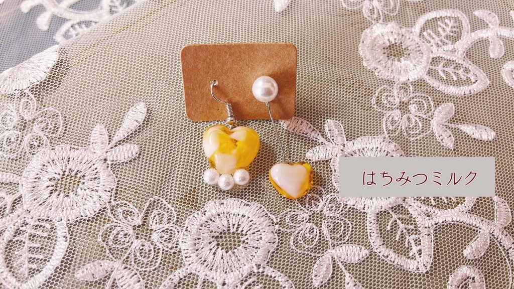 【匿名通販】ハートピアス