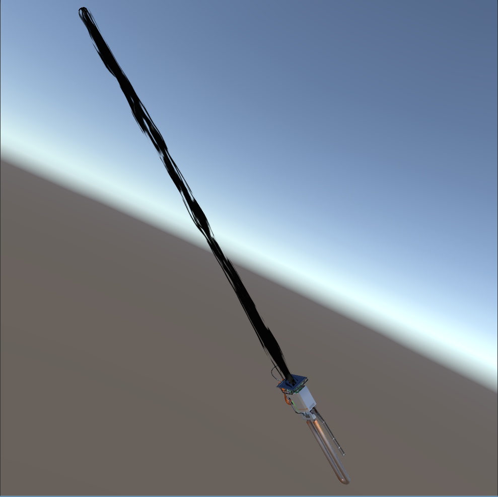 【VRC想定】特殊ビームサーベル 携帯型生体アロンダイト制御装置