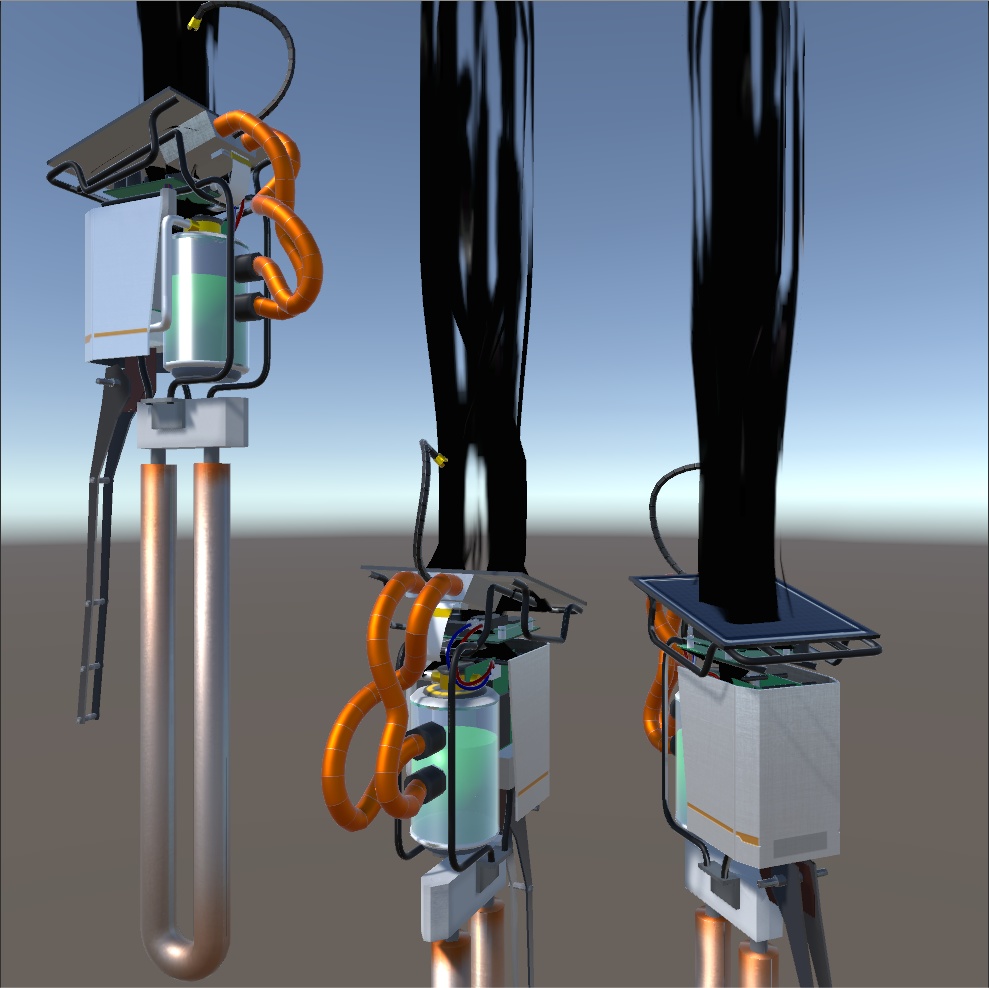 【VRC想定】特殊ビームサーベル 携帯型生体アロンダイト制御装置