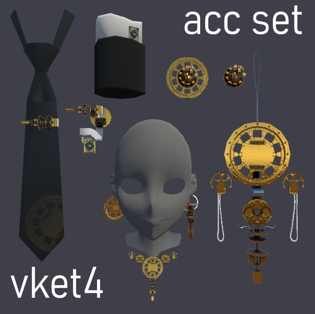 Vket4 Quantumist Market アクセサリーセット