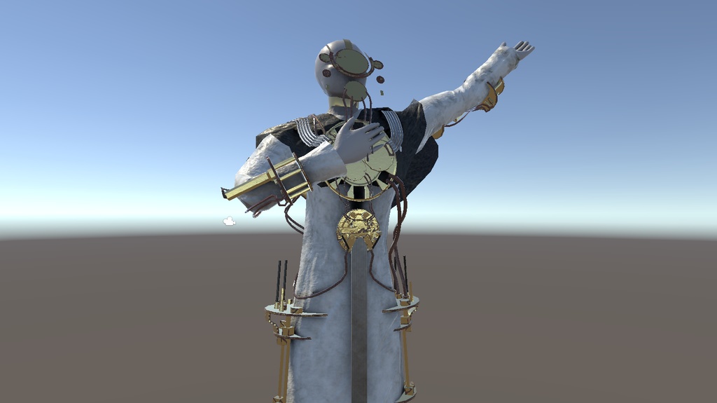 【VRChat想定】量子教 プロフェッサー階級 アバター - SYS / SHOP_6 - 2/2