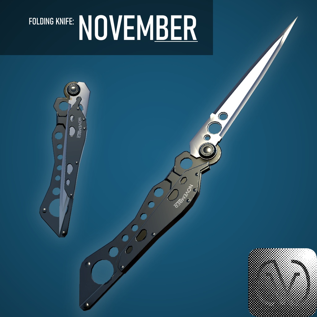 Folding Knife November 折り畳みナイフ ノーベンバー