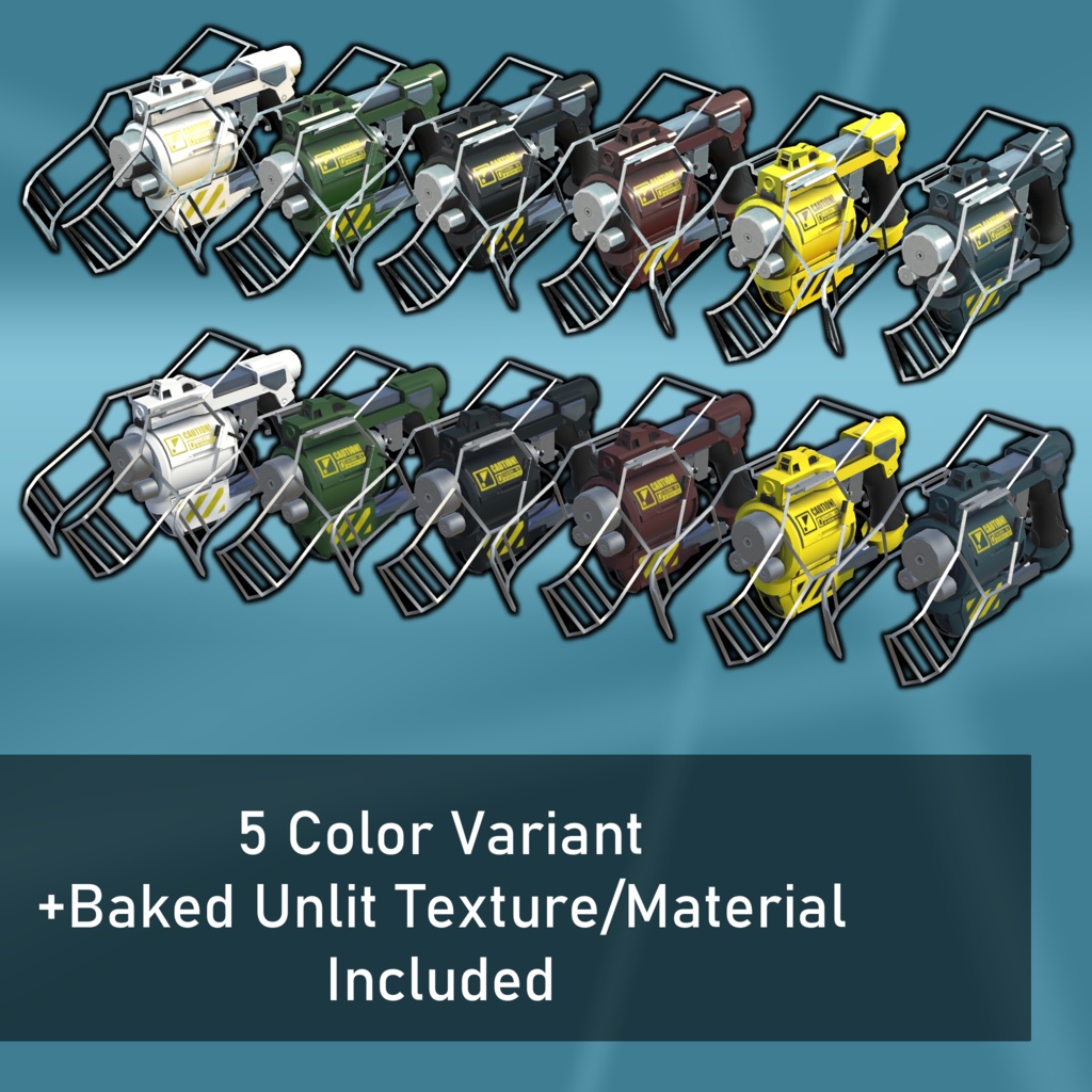 【VRChat想定】レーザーチェーンソー LaserChainsaw