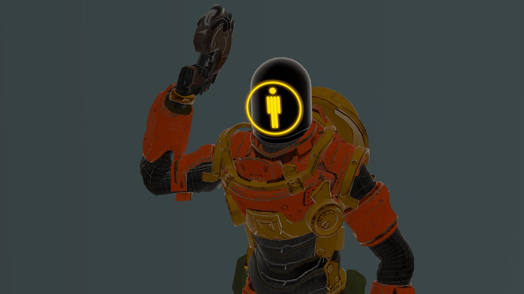 【VRChat想定】SuperHaz 汎用全環境パワードスーツ + Masspulse