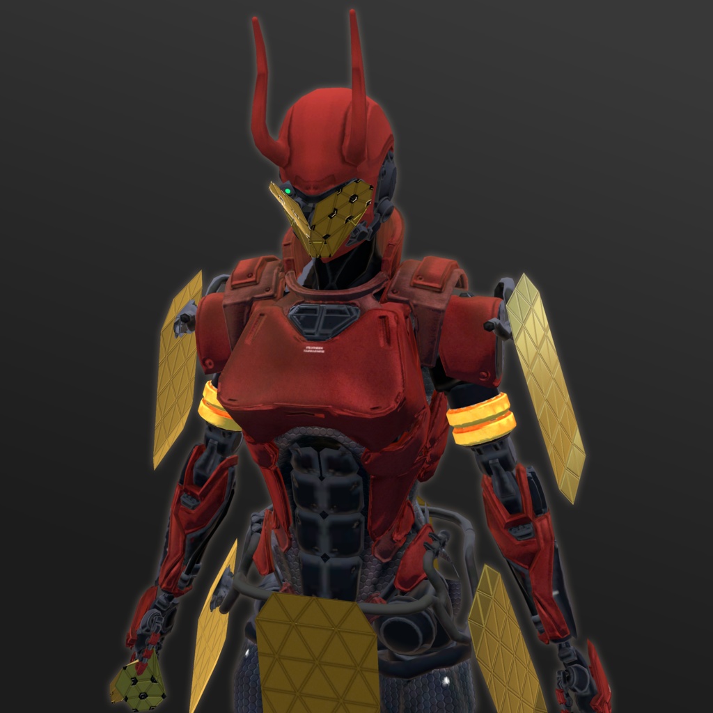 【VRChat想定】Bengara ベンガラ