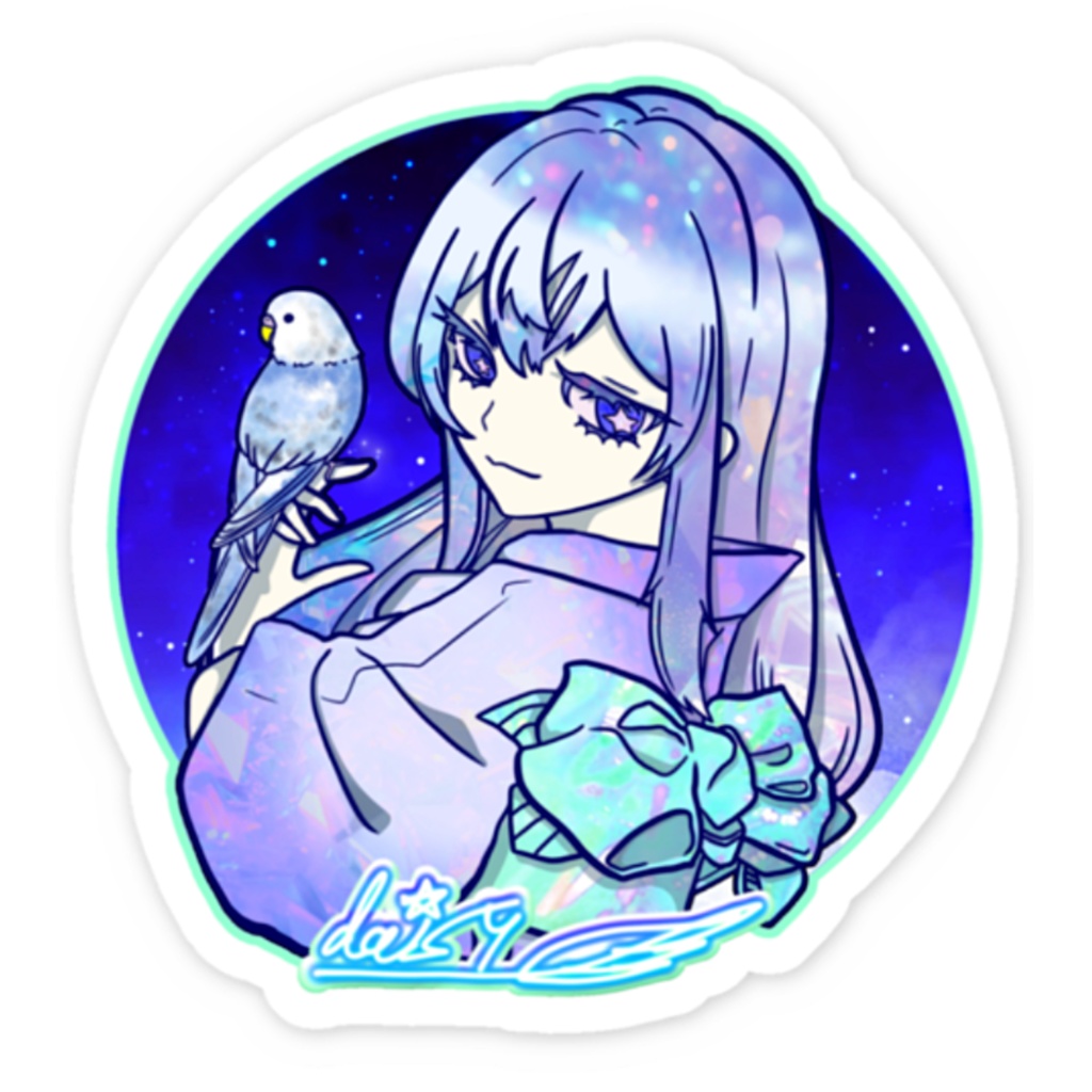 【でいじー師匠】スマホステッカー(1)