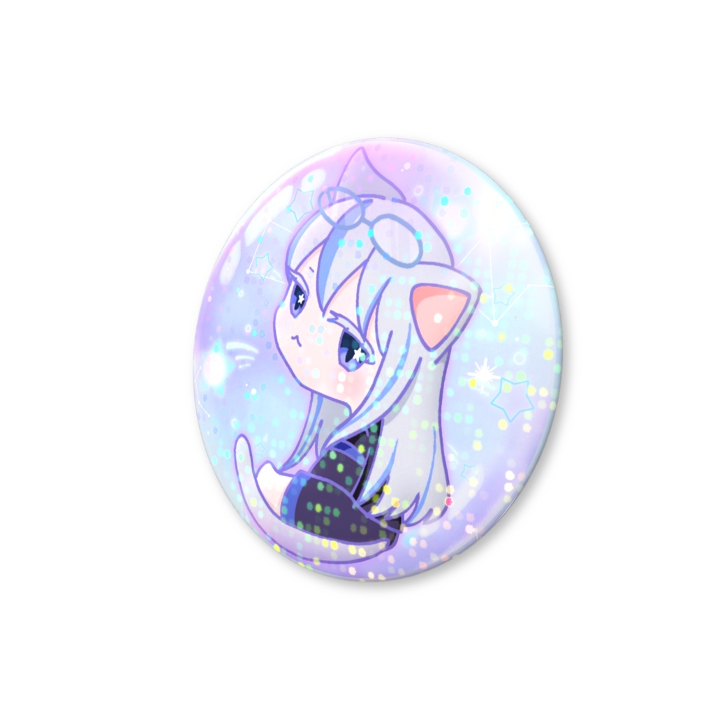 【でいじー師匠】ホログラム缶バッジ(ネチコヤンダヨー)