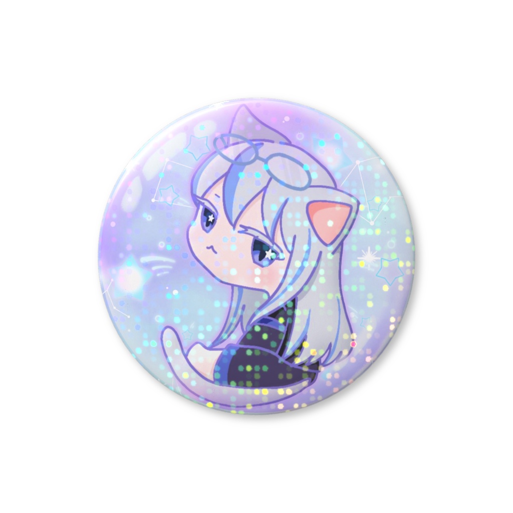 【でいじー師匠】ホログラム缶バッジ(ネチコヤンダヨー)