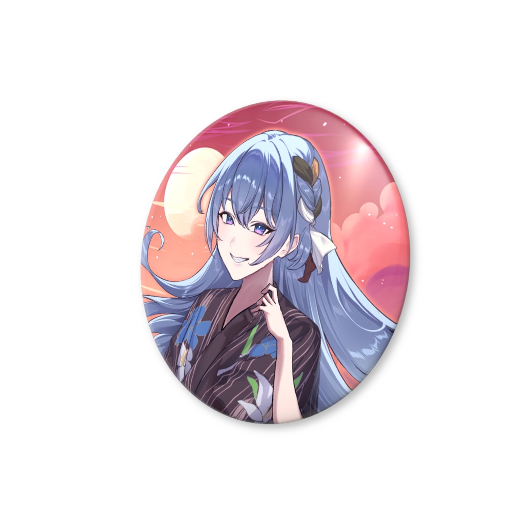 【でいじー師匠】缶バッジ(甚平2)バリュー版